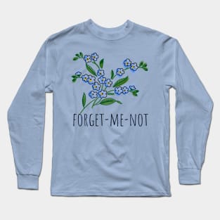 Forget-me-not Long Sleeve T-Shirt